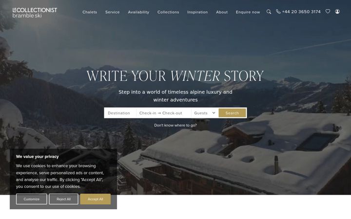 Screenshot of brambleski.com