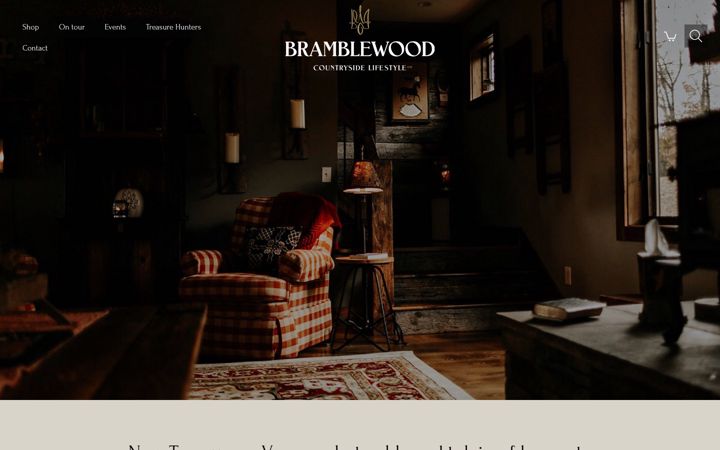 Screenshot of bramblewood.nl