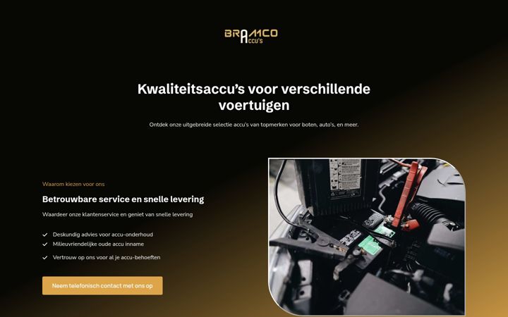 Screenshot of bramco-accus.nl