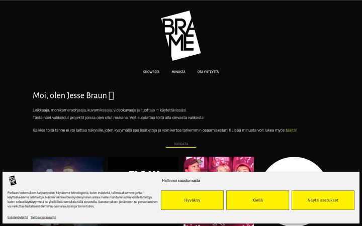 Captura de ecrã de brame.fi