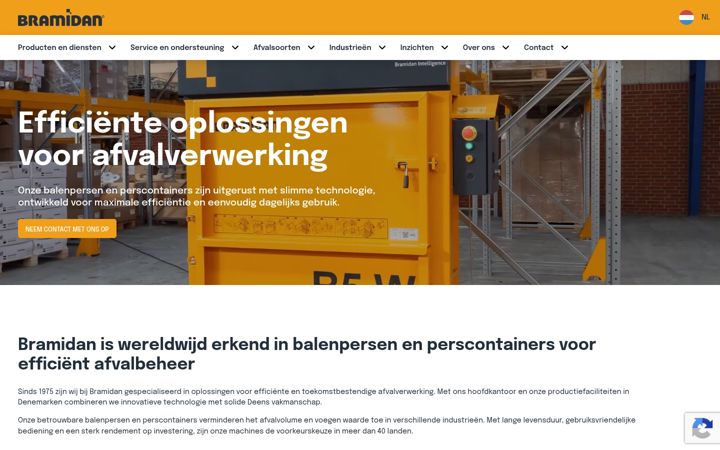 Screenshot of bramidan.nl