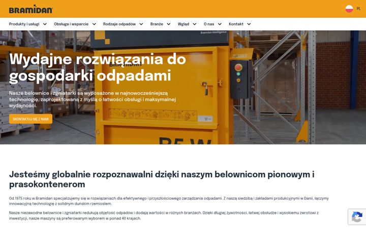 Screenshot ta' bramidan.pl