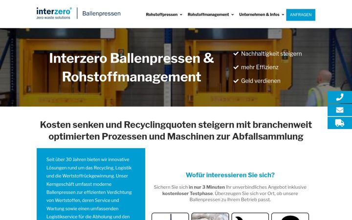 Screenshot of bramin.de