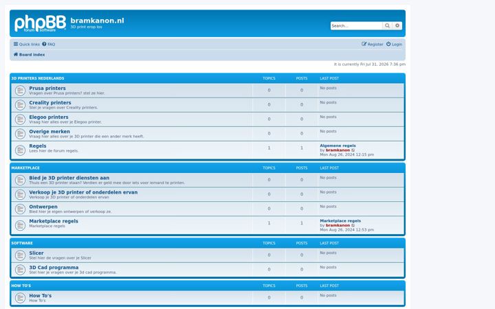 Screenshot of bramkanon.nl
