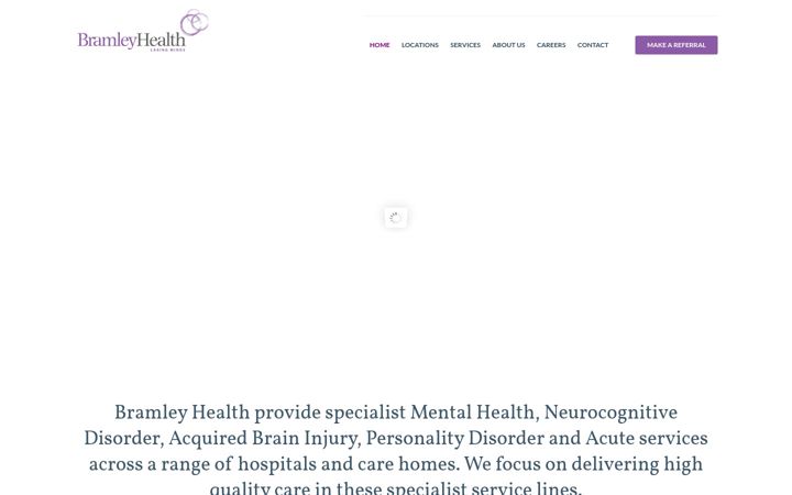 Screenshot of bramleyhealth.co.uk