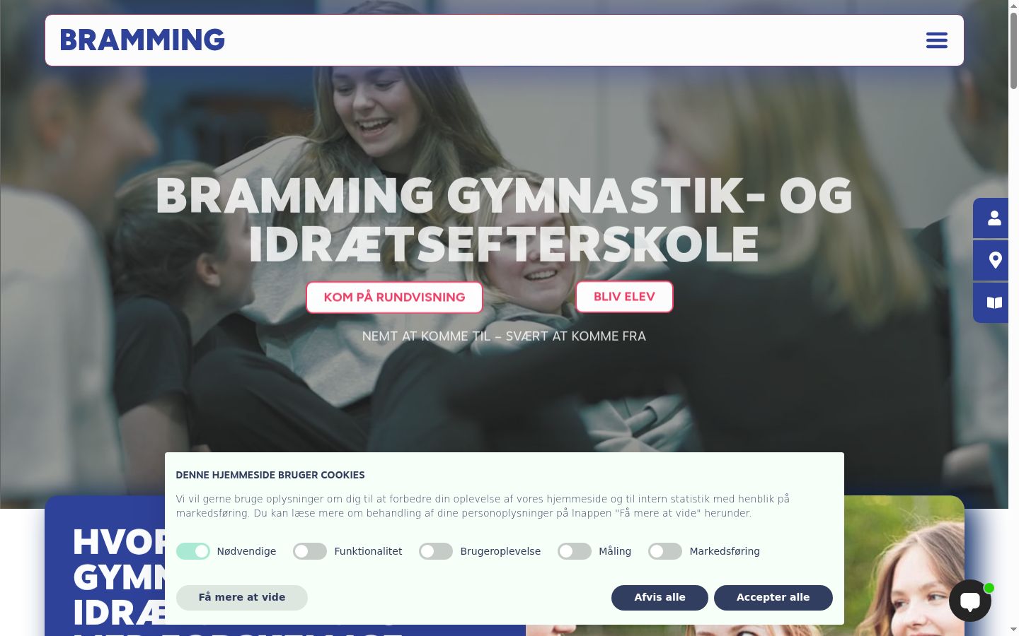 Screenshot tal-banner tal-kunsens muri qabel kwalunkwe interazzjoni