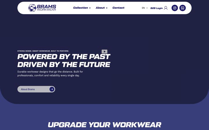 Screenshot of bramsparis.nl