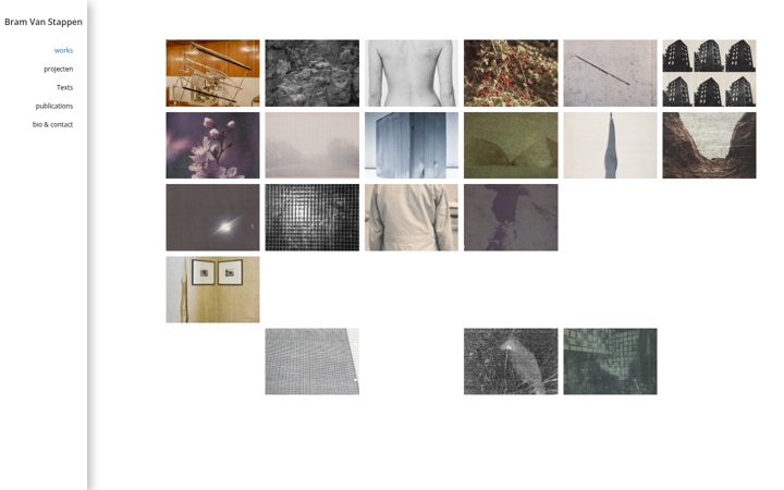 Screenshot of bramvanstappen.com
