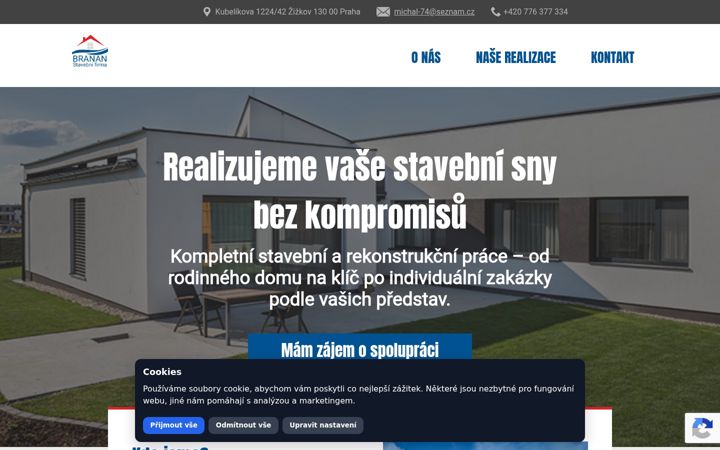 Screenshot of branan.cz