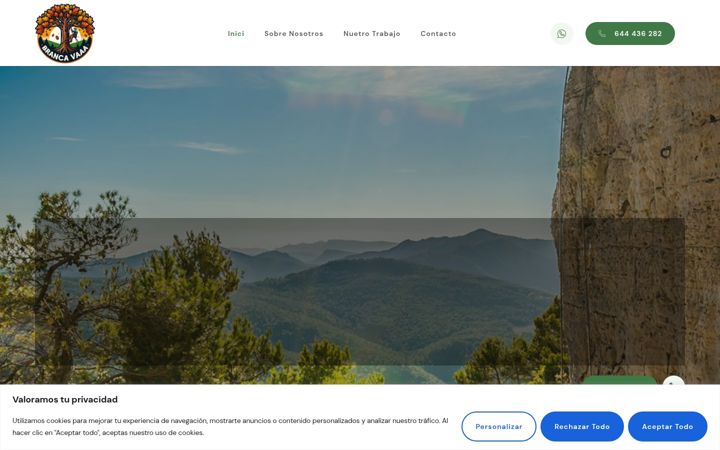 Screenshot stránky brancavaaa.es