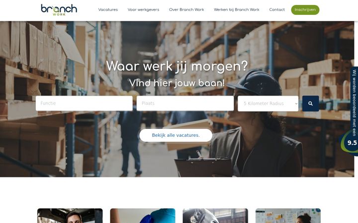 Skærmbillede af branch-work.nl
