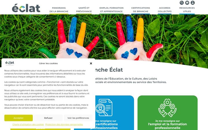 Screenshot of branche-eclat.org
