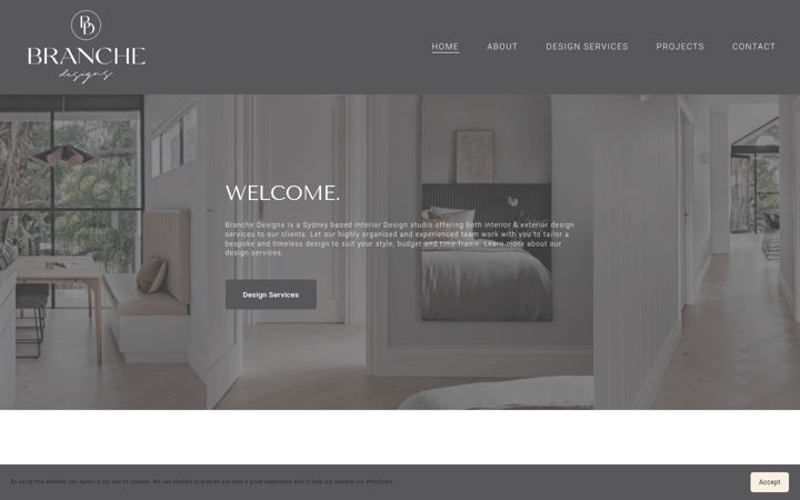 Screenshot ta' branchedesigns.com.au
