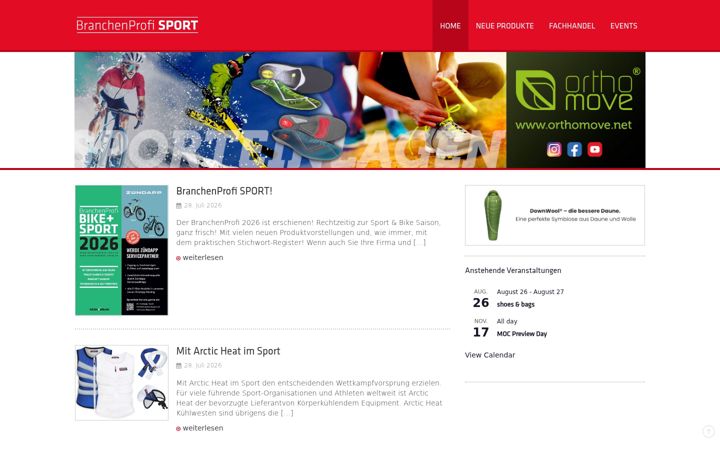 Ekrano kopija branchenprofi-sport.de