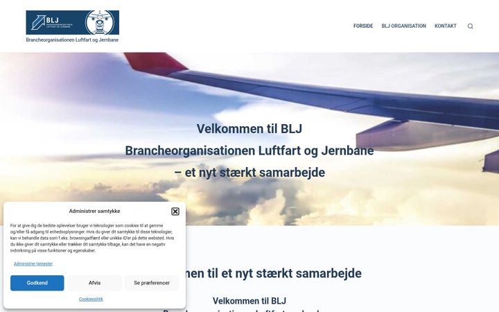 Screenshot of brancheorganisationen.dk