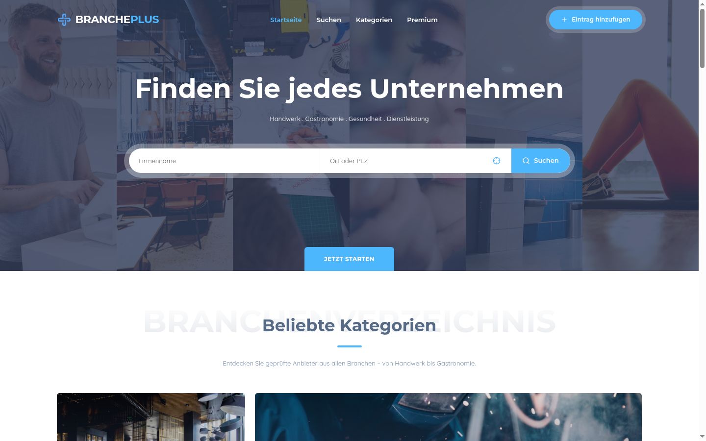 Screenshot des Einwilligungsbanners vor jeglicher Interaktion