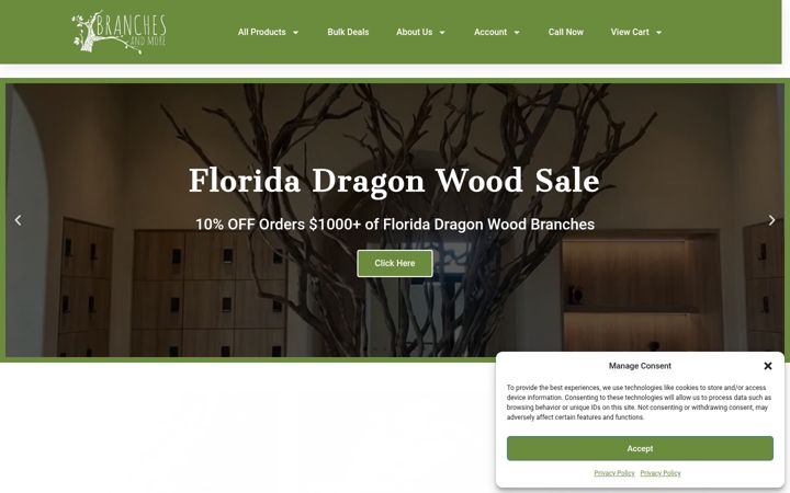 Screenshot of branchesandmore.com