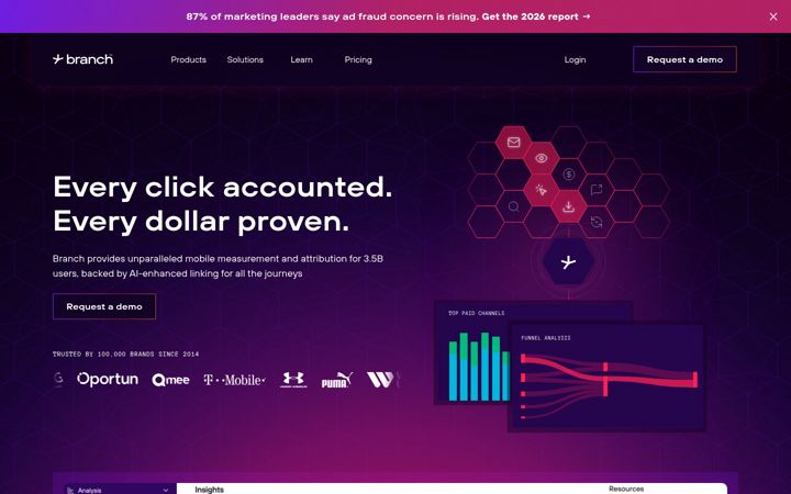 Screenshot of branchmobile.io