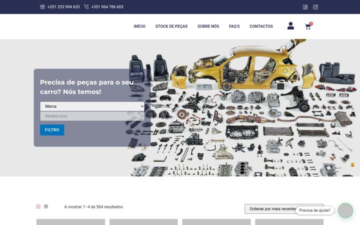 Screenshot of brancobinario.pt