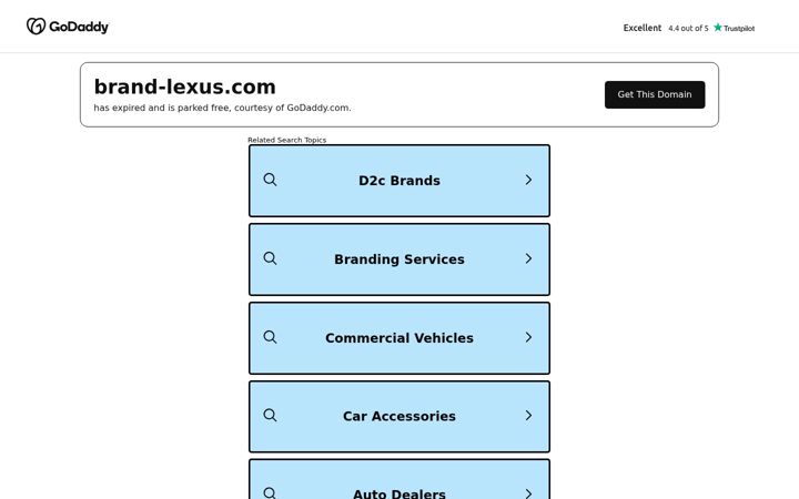 Screenshot of brand-lexus.com