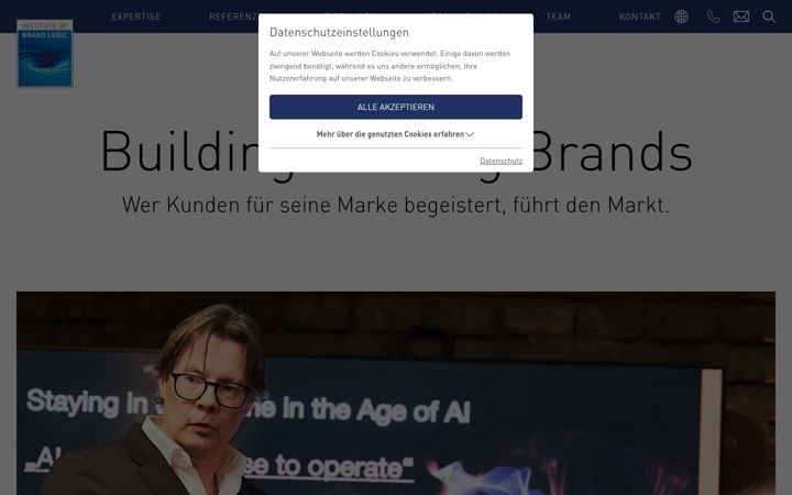 Screenshot of brand-logic.com