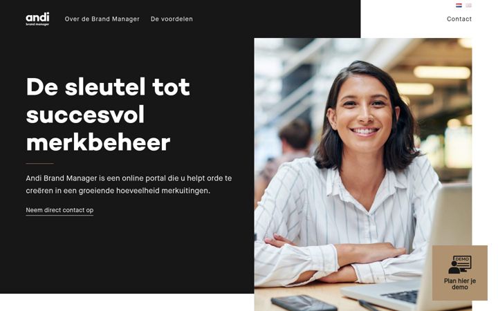 Skjermbilde av brand-manager.nl