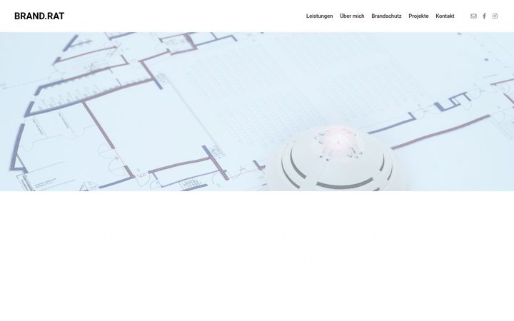 Screenshot of brand-rat.de