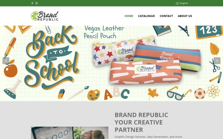 Screenshot of brand-republic.it