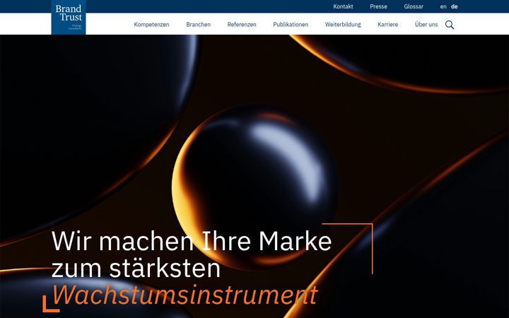 Screenshot of brand-trust.de
