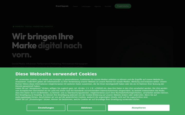 Screenshot of brand-upgrade.de
