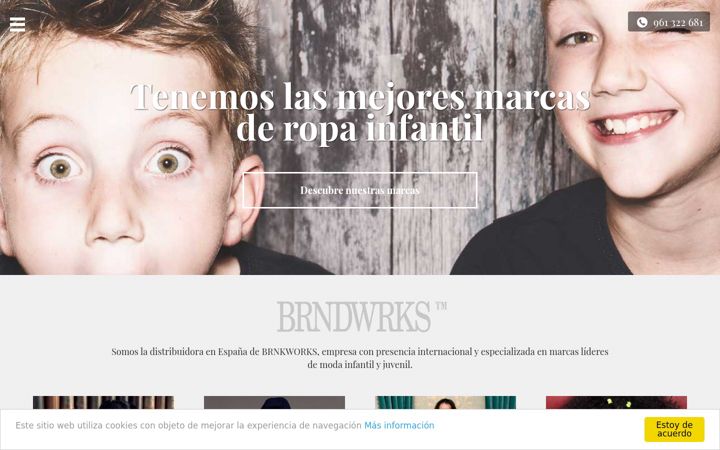Screenshot of brand-works.es