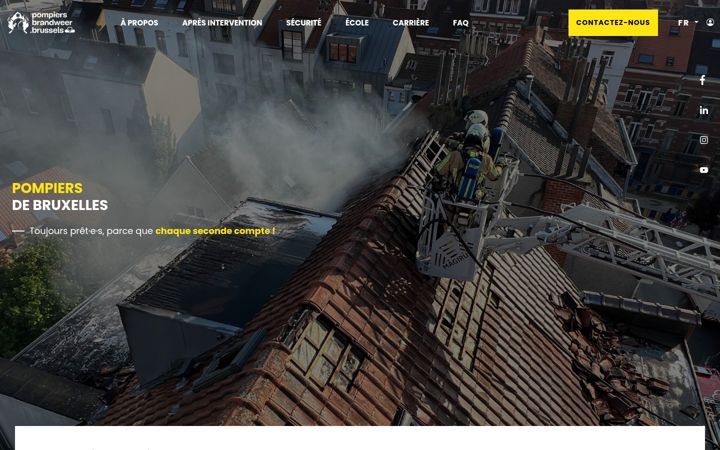 Screenshot of brand.brussels