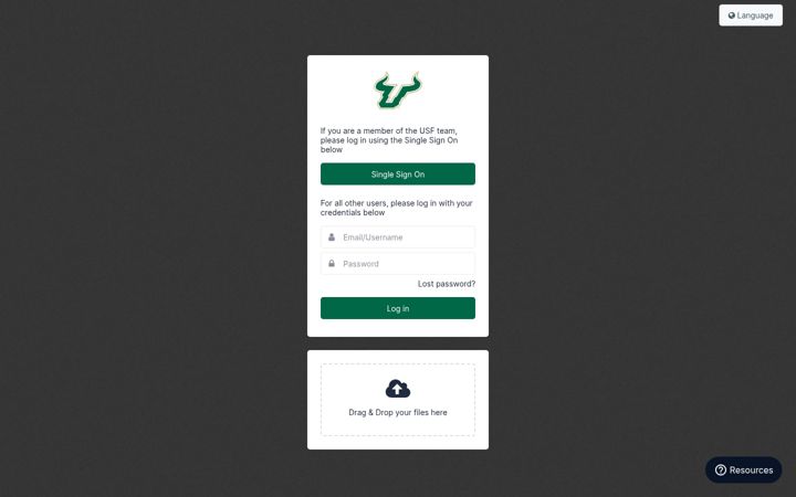 Екранна снимка на brand.usf.edu