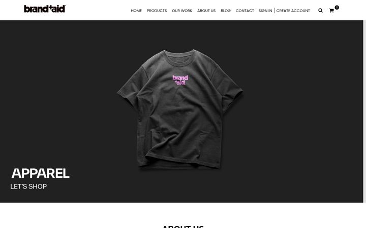 Screenshot of brandaidpromos.com