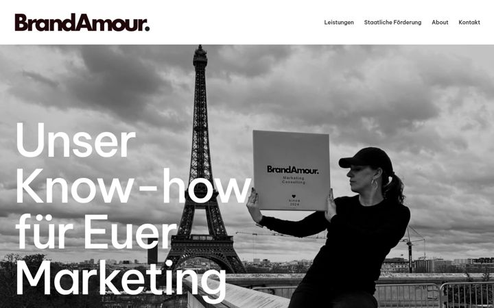 Screenshot of brandamour.de