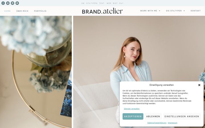 Екранна снимка на brandatelier.de