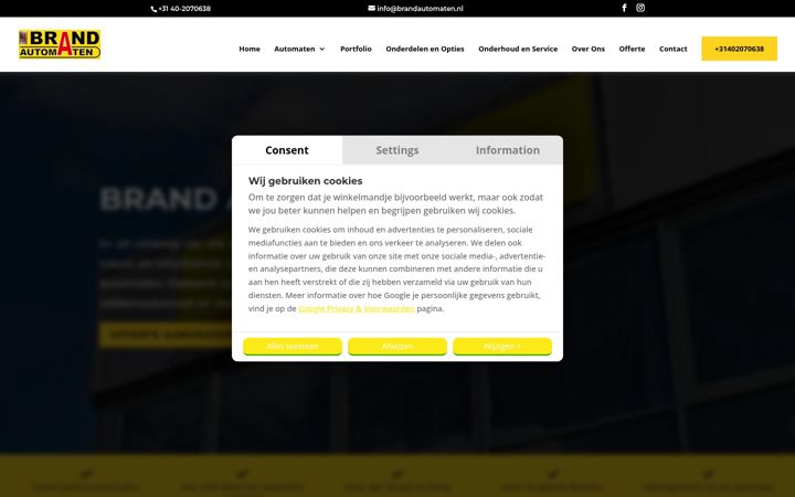 Screenshot of brandautomaten.nl