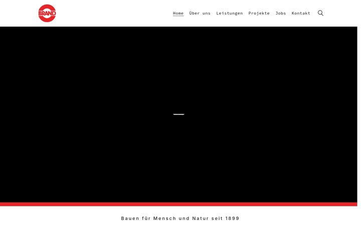 Screenshot of brandbau.de