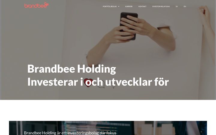 Screenshot of brandbee.com