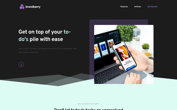 Екранна снимка на brandberry.de