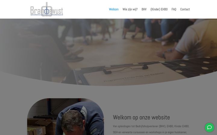 Ekraanipilt saidist brandbewust.nl