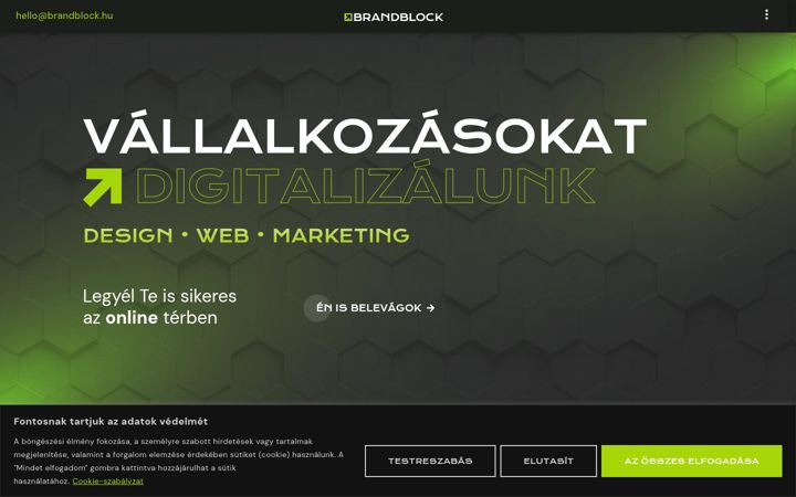 Екранна снимка на brandblock.hu