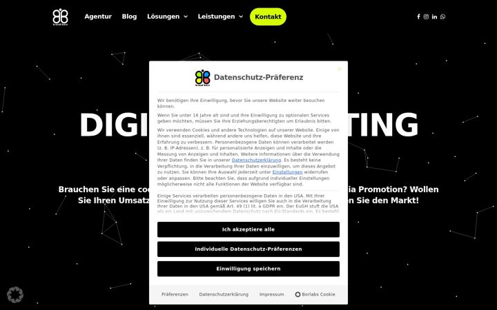 Screenshot of brandborn.de