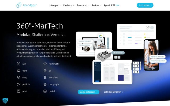 Screenshot of brandbox.de