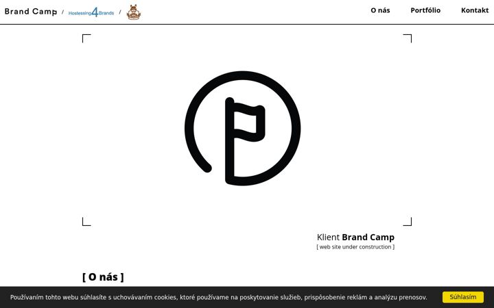 Screenshot of brandcamp.sk