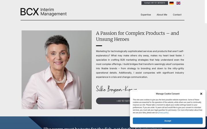 Screenshot of brandcommx.com