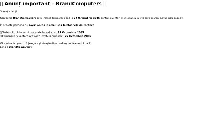 Screenshot of brandcomputers.ro