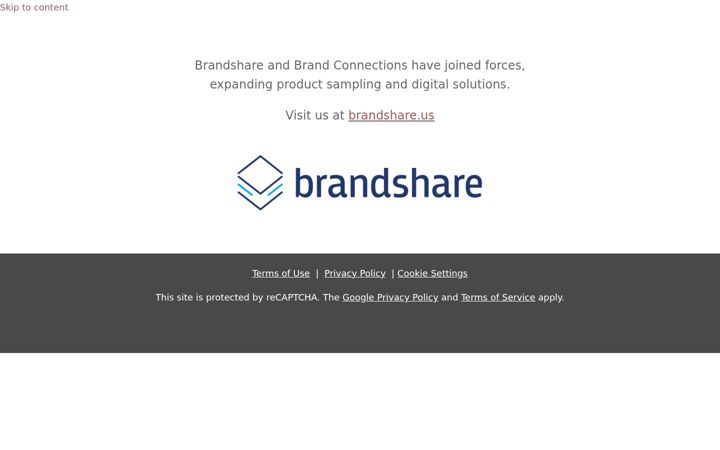 Screenshot of brandconnections.com