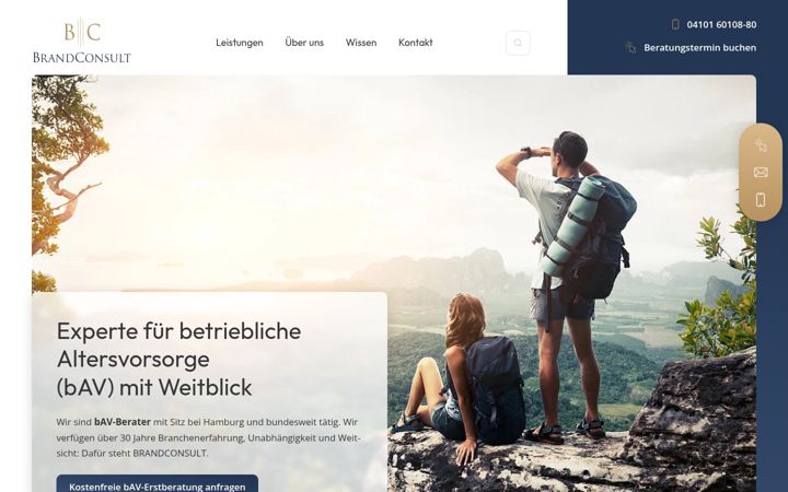 Screenshot of brandconsult.de