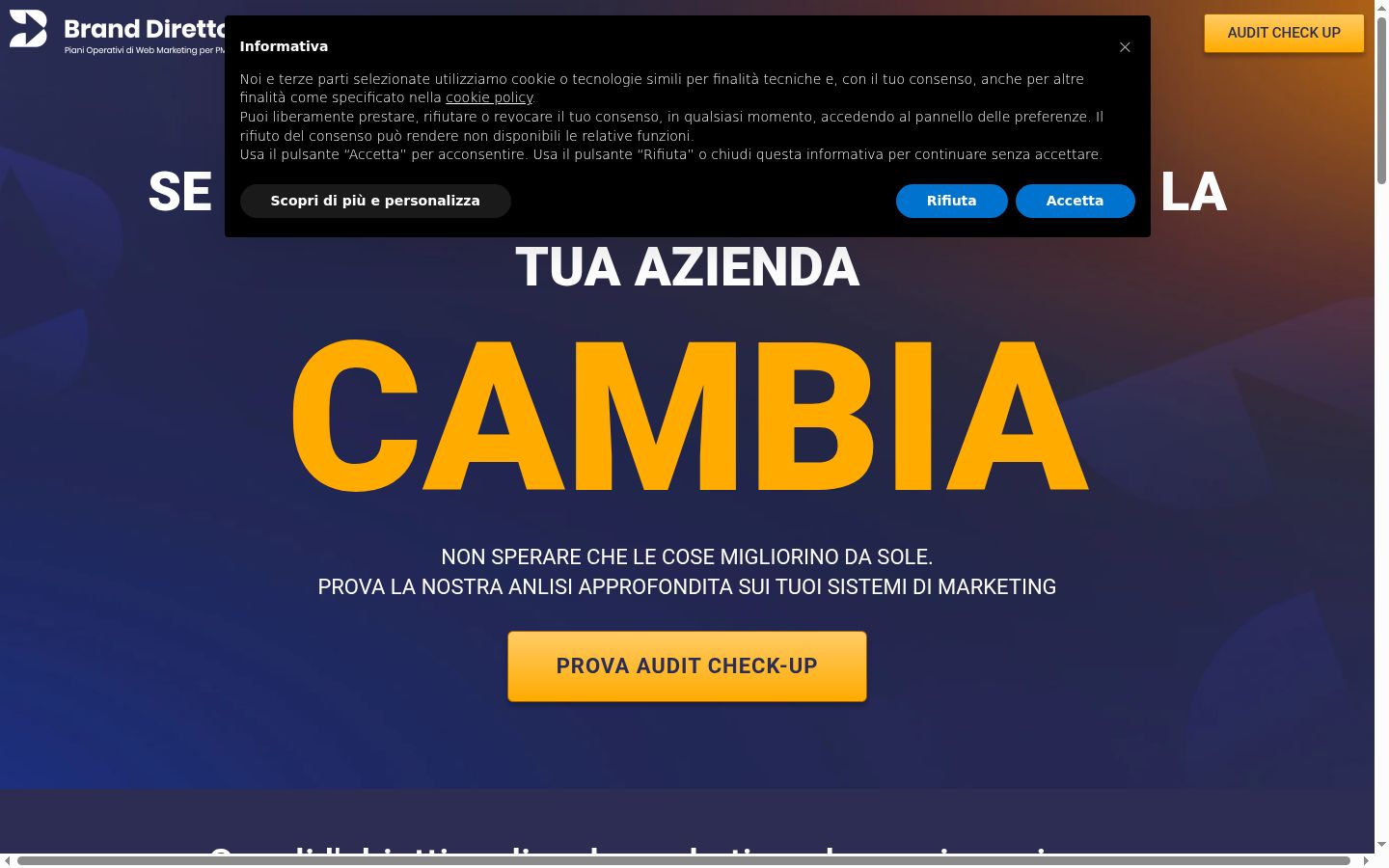 Captură de ecran a bannerului de consimțământ afișat înainte de orice interacțiune